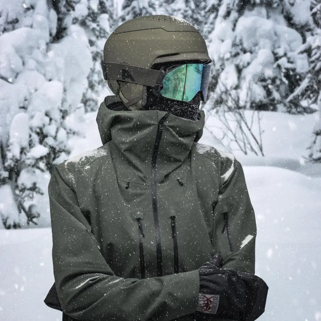 Alpina Blackcomb Q-Lite OTG Skibril - Michael Cina Zwart - Oranje Lens