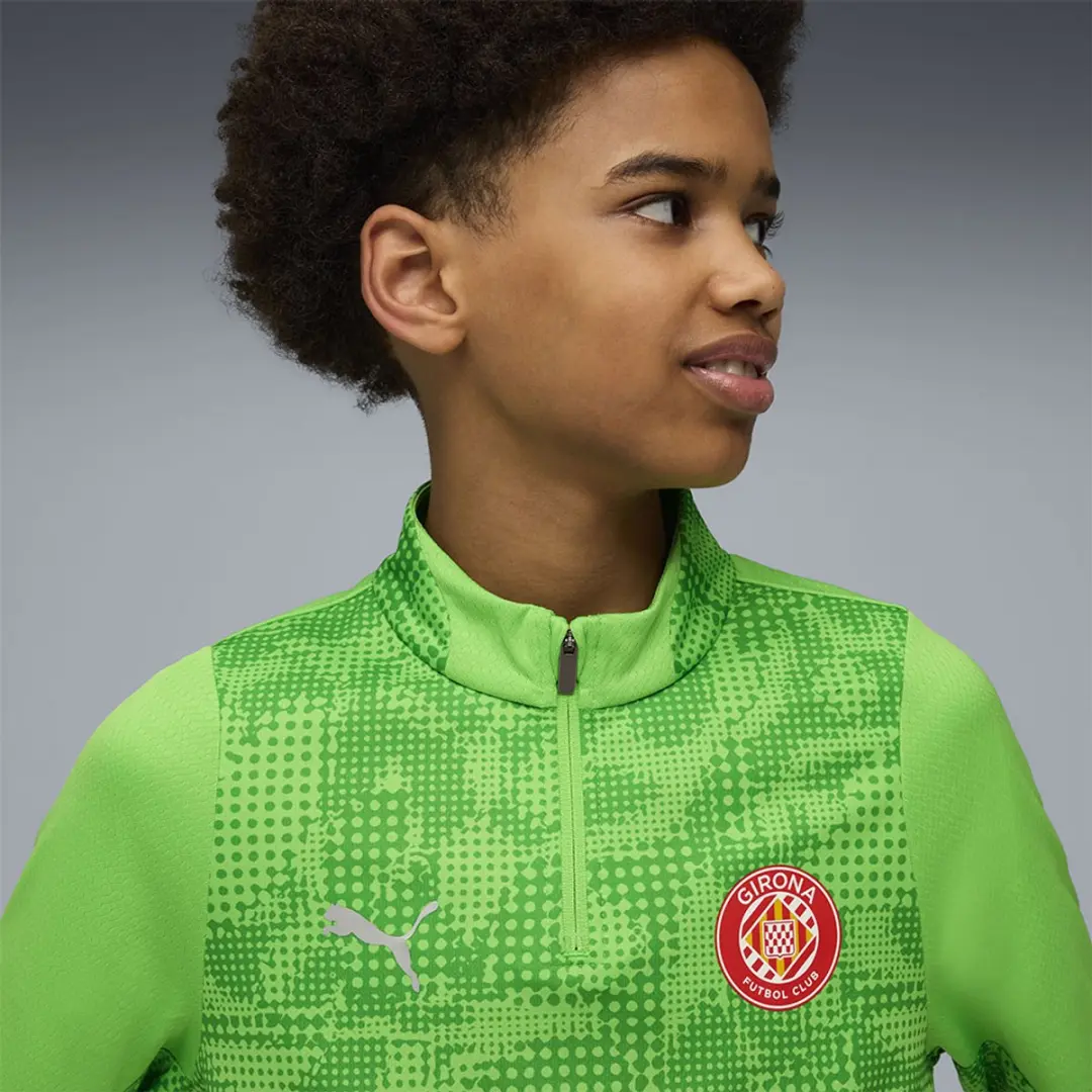 PUMA Girona FC 25/26 Training T-shirt Junior - Parakeet Green