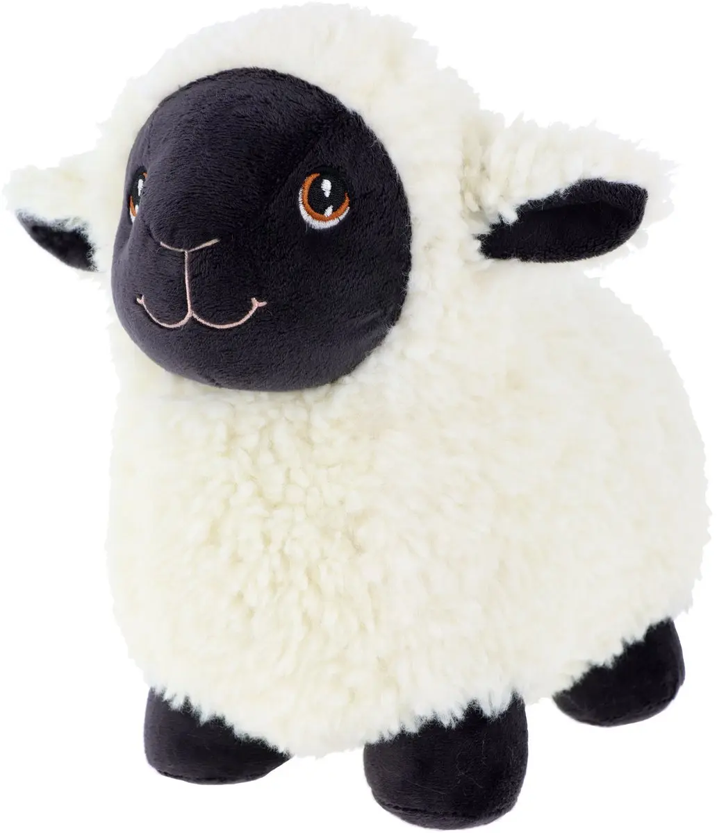 Keel Toys Schapen Knuffels - Wit/Zwart - 18cm & 25cm