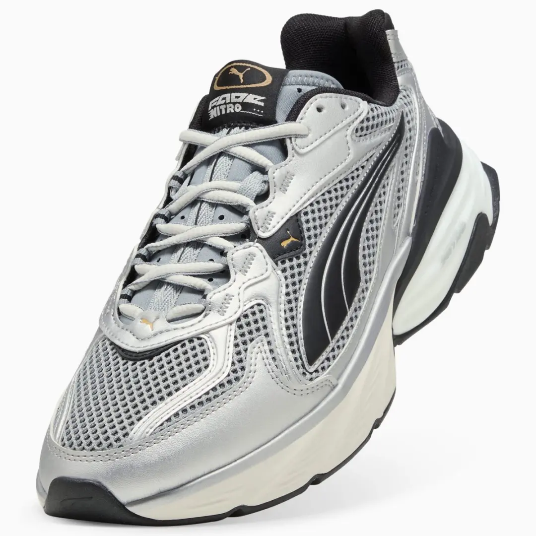 PUMA Fade Nitro LS Schoenen 40620304 - Zilverkleurig
