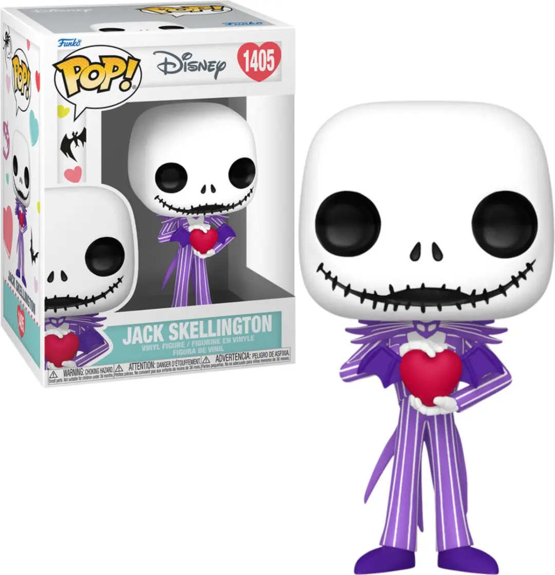 Funko Pop! The Nightmare Before Christmas Jack Skellington (Valentine) 75767
