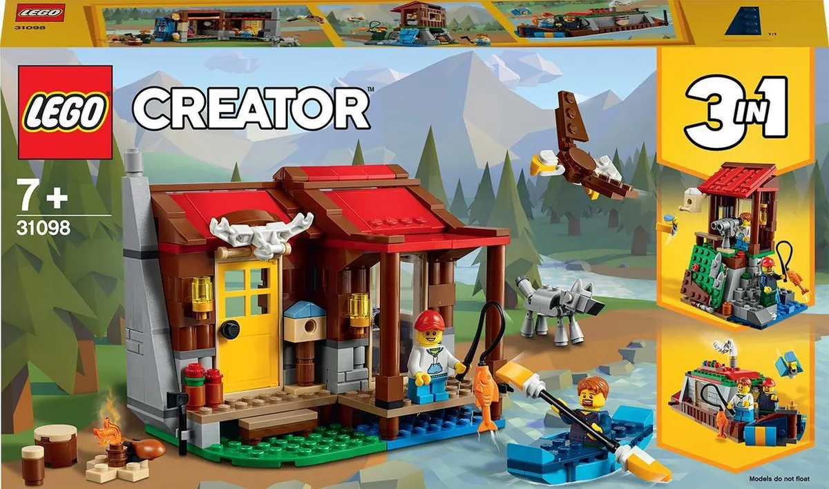 LEGO Creator 31098 Hut in de Wildernis