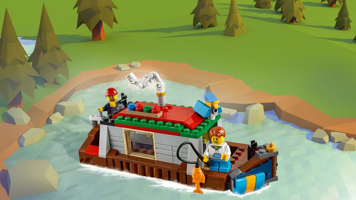 LEGO Creator 31098 Hut in de Wildernis - 305 Stukken