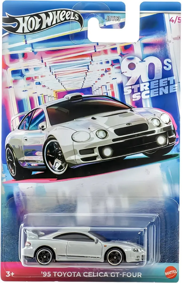 Hot Wheels Toyota Celica GT-Four JCB60 - 1:64 Grijs - afbeelding 6 van 6