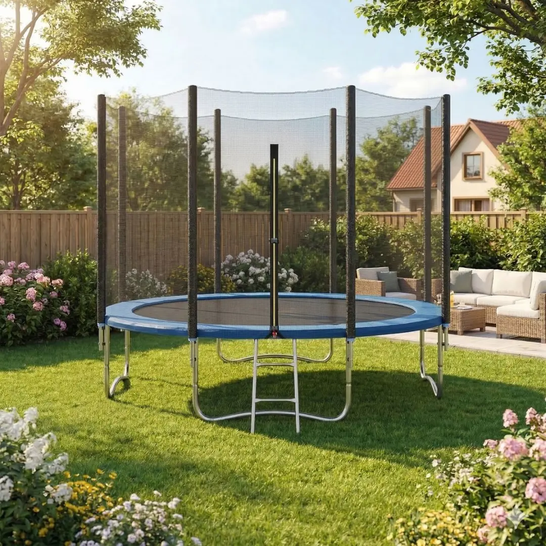 Songmics STN10FT Trampoline Net - 305cm - Zwart