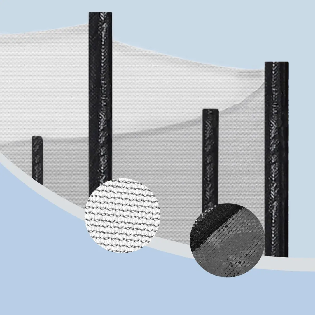 Songmics STN10FT Trampoline Net - 305cm - Zwart