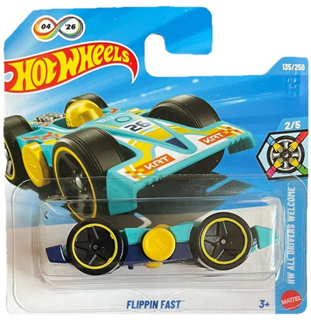 Hot Wheels Flipin' Fast 1:64 Short Card 2026