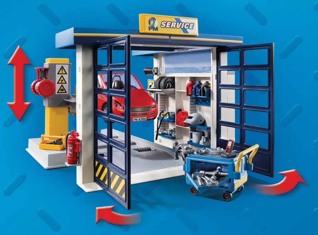 Playmobil City Life Autogarage 70202 - Multicolor