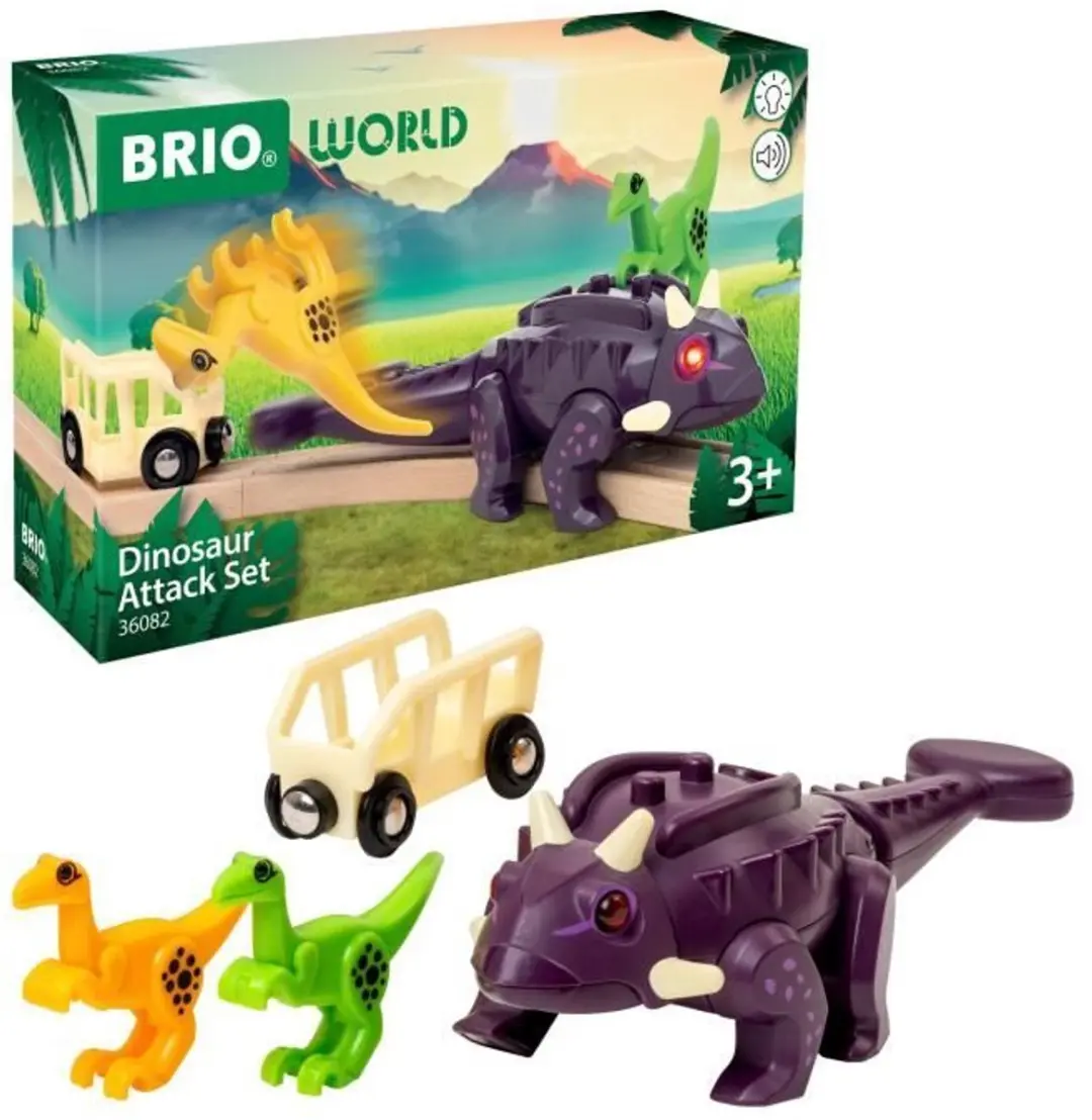 BRIO Dinosaurus Aanvalsset