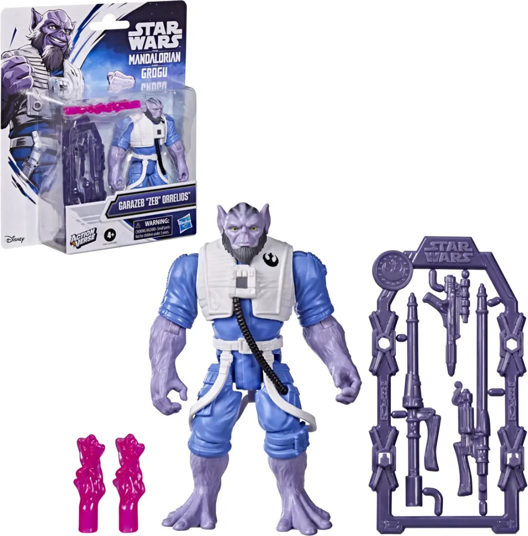 Star Wars ActionVerse Zeb Orrelios Actiefiguur 11cm
