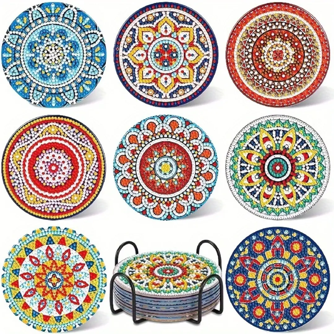 VDTOYS Diamond Painting Mandala Onderzetters AY A22 MANDELA 9