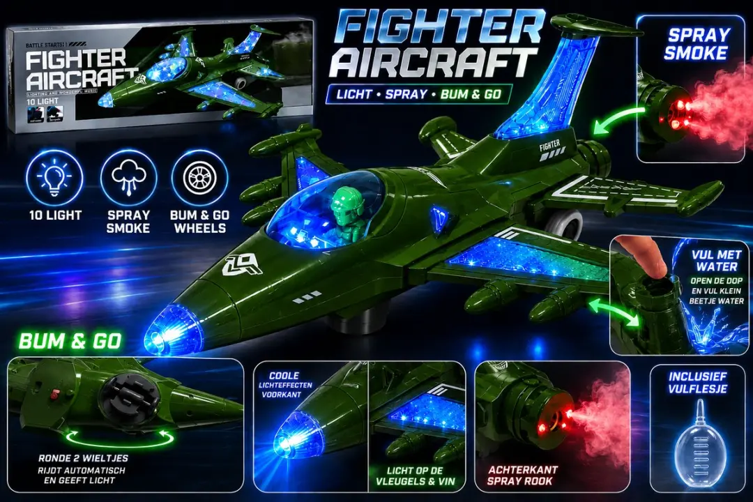 YJ Toys Fighter Aircraft CM-10A Straaljager