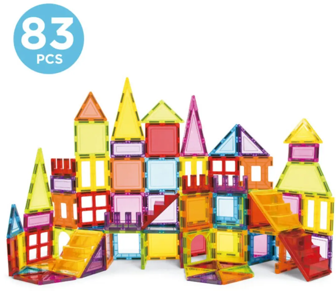 Educa Magnetic Tiles 83 Stuks - Meerkleurig