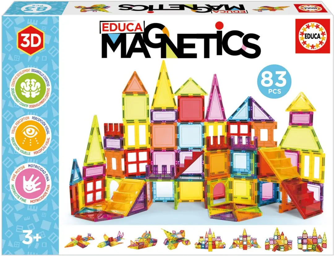 Educa Magnetic Tiles 83 Stuks