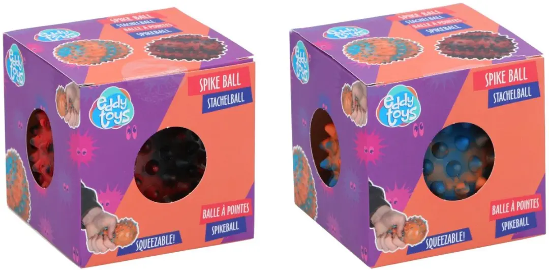 Eddy Toys Spike Ball 33565 - Speelbal - 1 Willekeurige Kleur