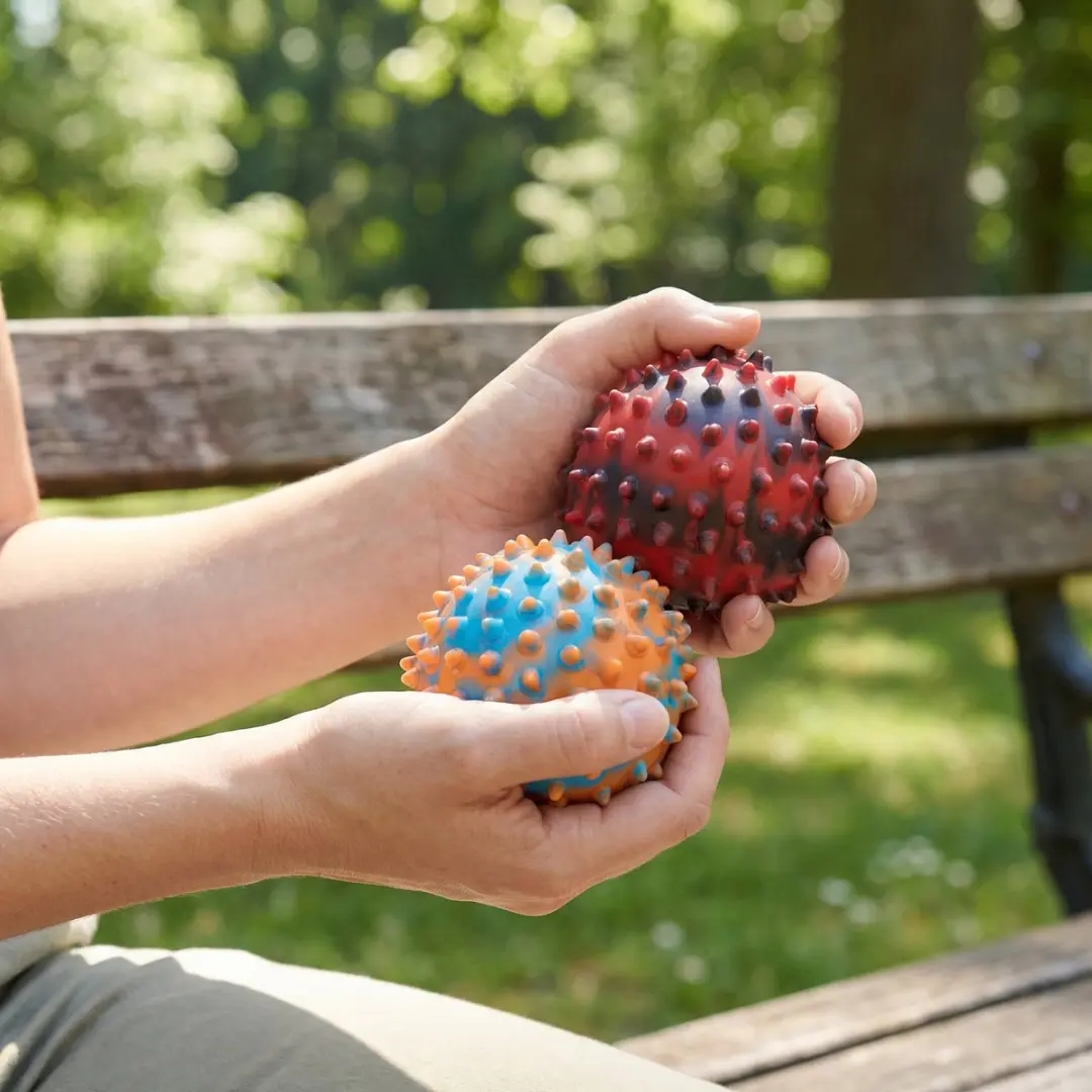 Eddy Toys Spike Ball 33565 - Speelbal - 1 Willekeurige Kleur