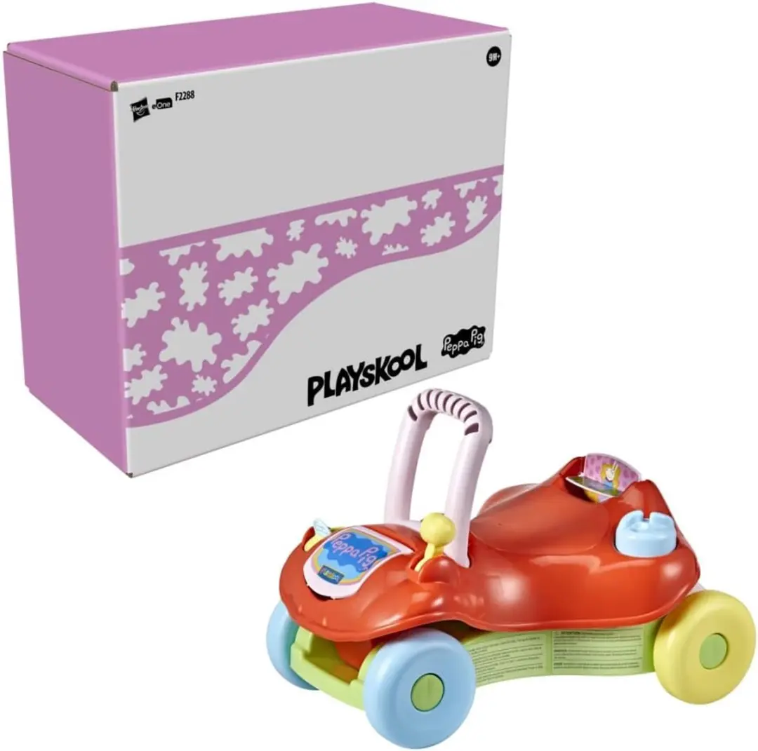 Hasbro Playskool Peppa Pig Step Start Walk 'n Ride - Loopwagen & Loopauto - Meerkleurig - afbeelding 6 van 6