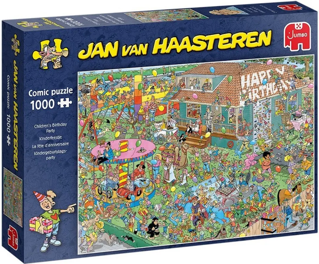 Jan van Haasteren Kinderfeestje Legpuzzel 1000 Stuks