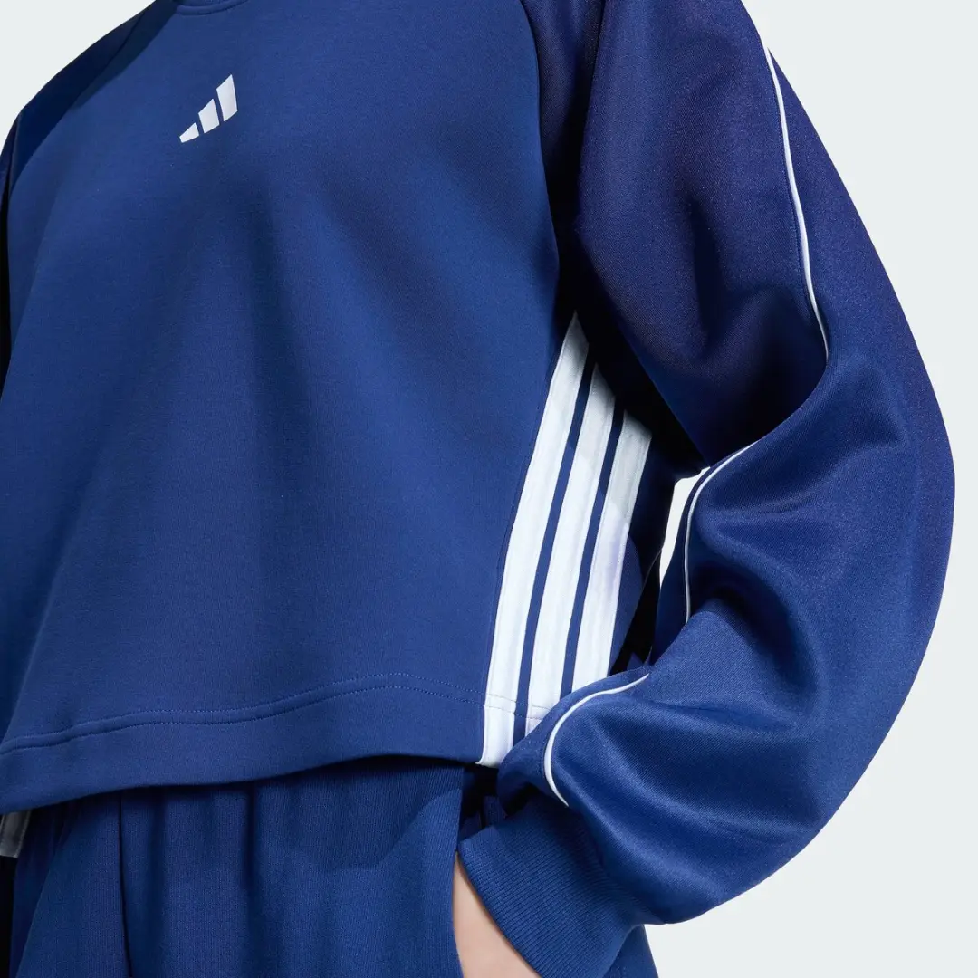 Adidas Stadium 3-Stripes Sweatshirt KR5317 - Blauw