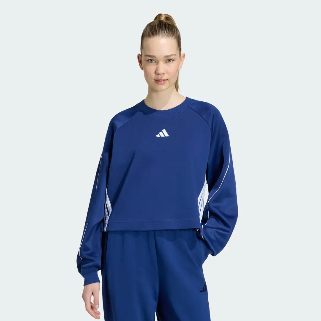 Adidas Stadium 3-Stripes Sweatshirt KR5317 - Blauw
