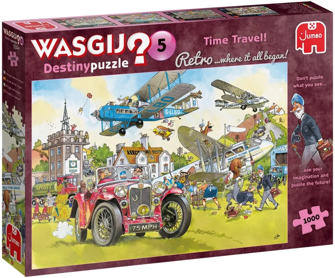 Wasgij Retro Destiny 5 Tijdreizen Puzzel 1000 Stuks