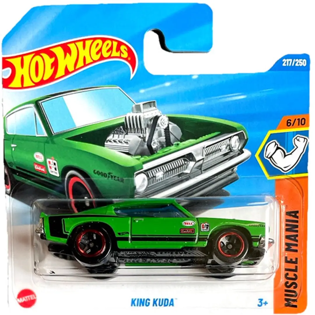 Hot Wheels King Kunda Muscle Mania Groene Kaart 2025