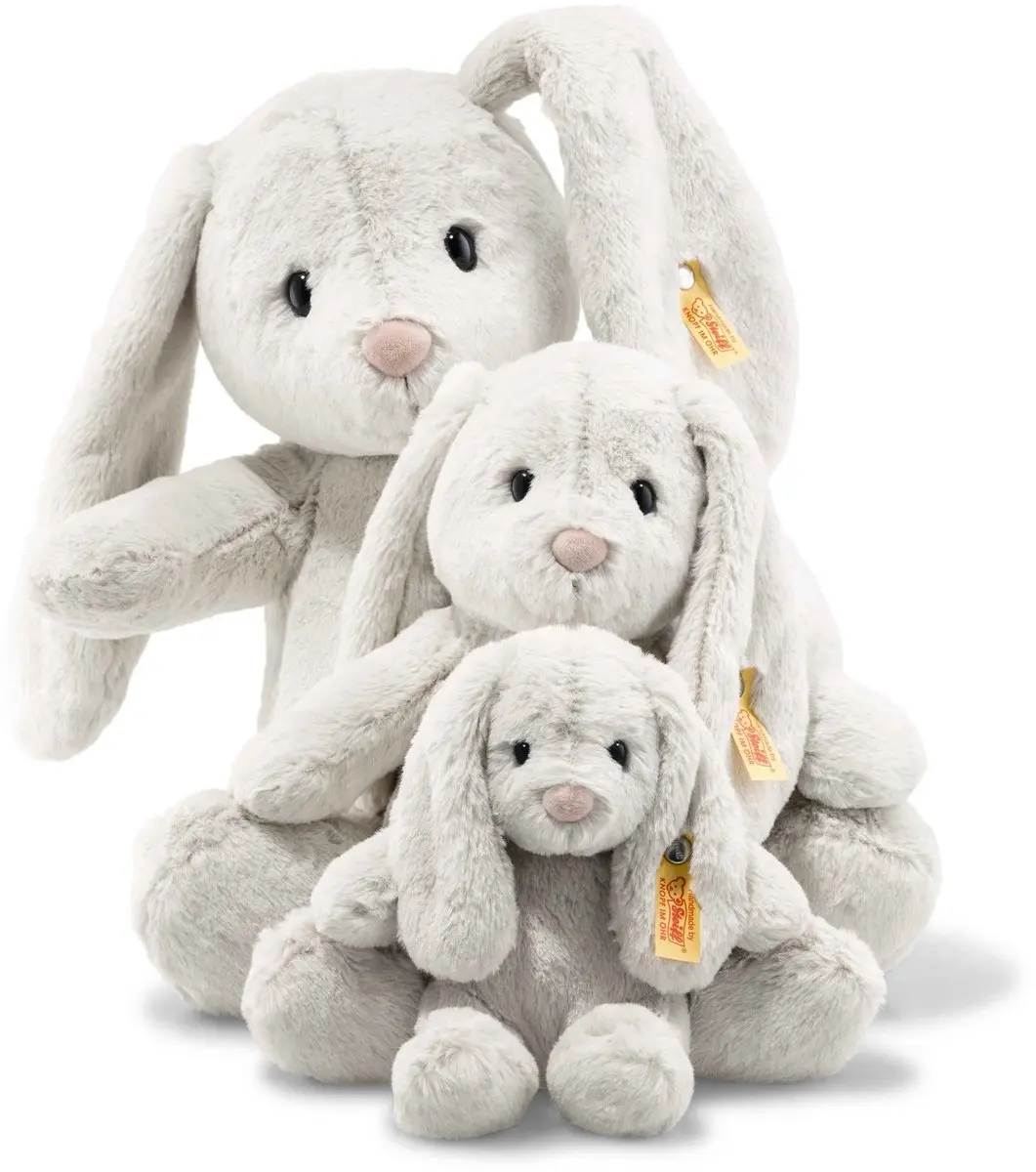 Steiff Hoppie Rabbit 28cm - Lichtgrijs