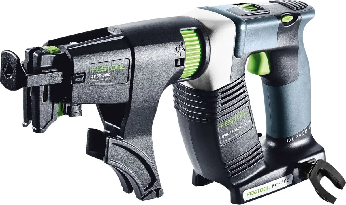 Festool DURADRIVE DWC 18-2500 Accuschroevendraaier 18V - 18Nm - Borstelloos - 8.0Ah