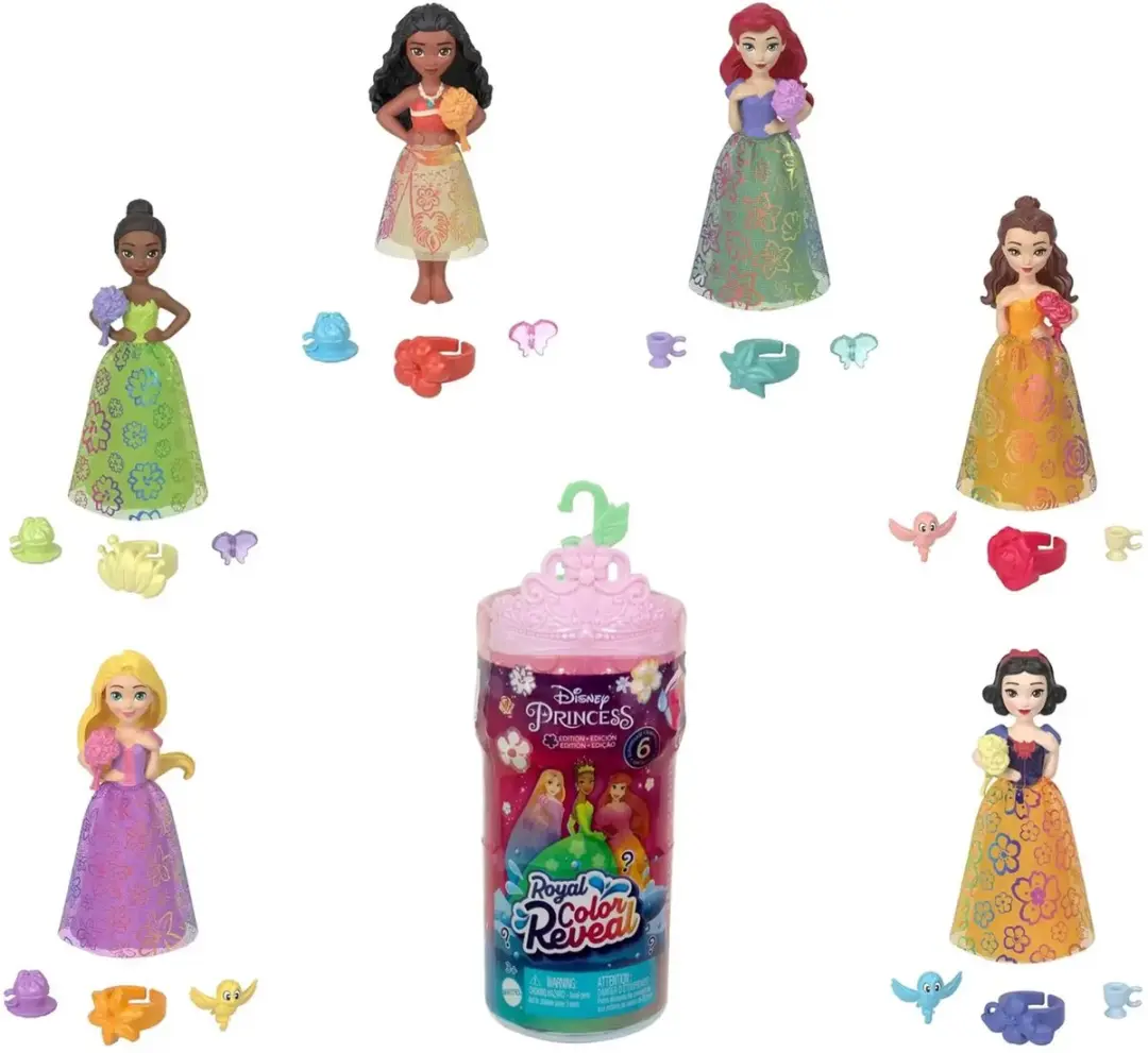 Hasbro Disney Princess Royal Color Reveal - 5 Verrassingen