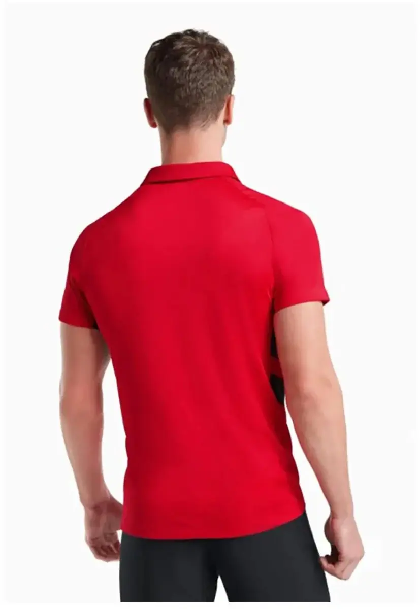 Nike Team Poloshirt - M - Rood/Zwart