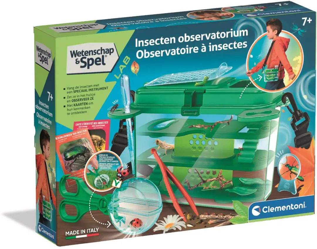Clementoni Insecten Observatorium 56599 STEM Speelgoed