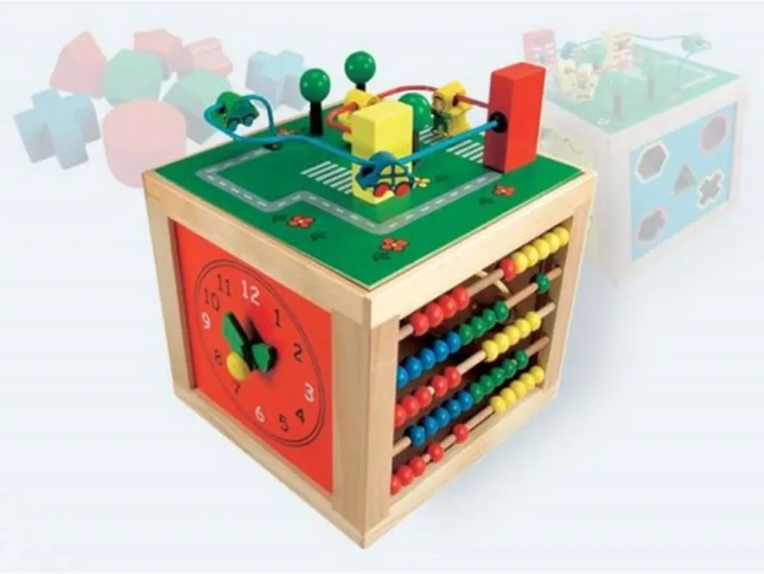 Simply For Kids Bino Activiteitenvierkant 5-in-1 Junior 21x21x26cm