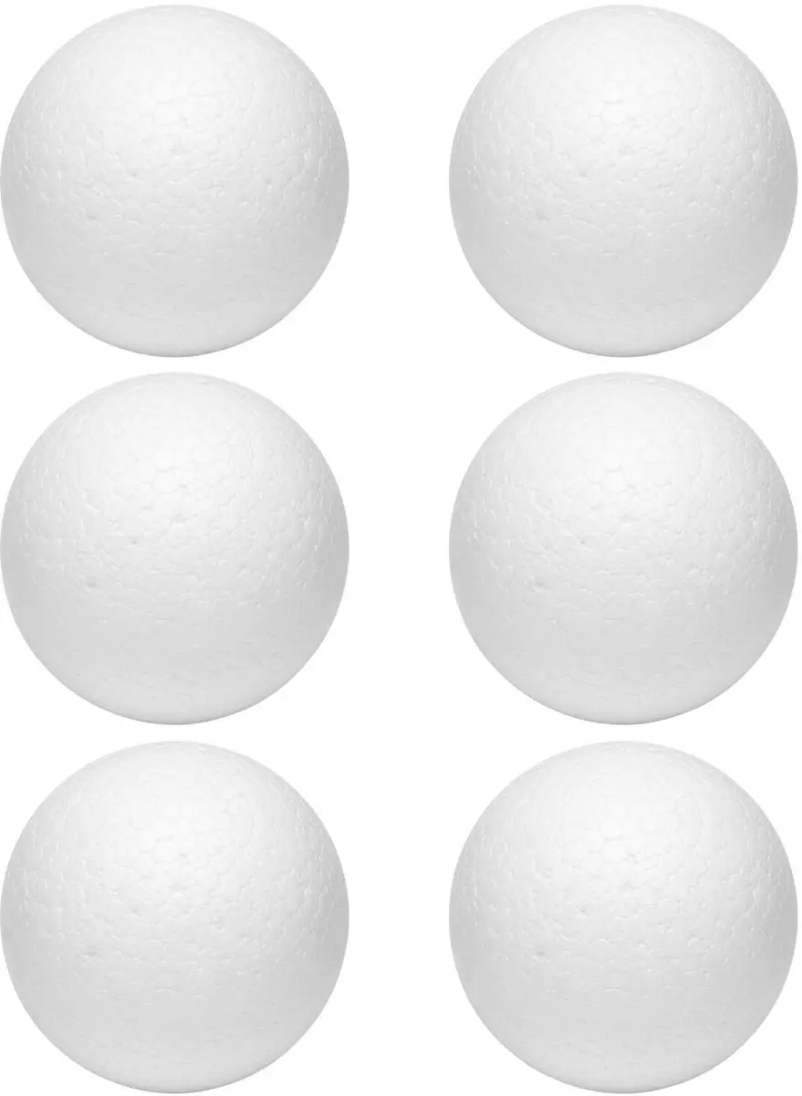Bellatio Design Piepschuim Bollen D7cm