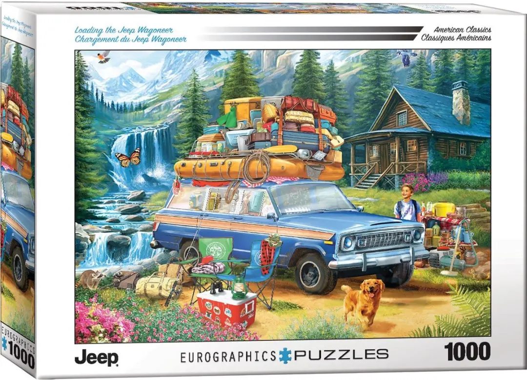 Eurographics De Jeep Wagoneer Legpuzzel 1000 Stuks
