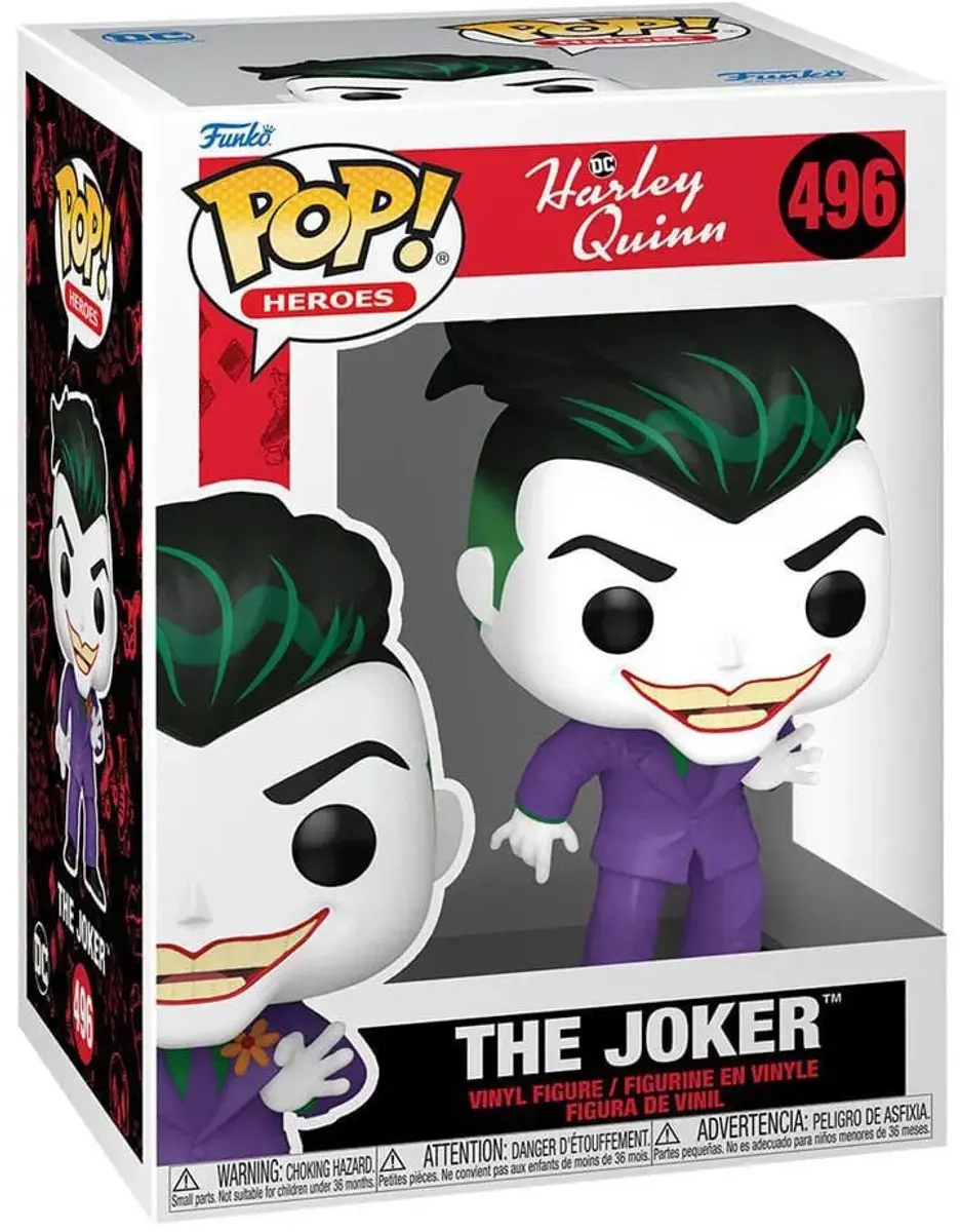 Funko Harley Quinn The Joker Pop! 75850 - Multicolor - afbeelding 6 van 6
