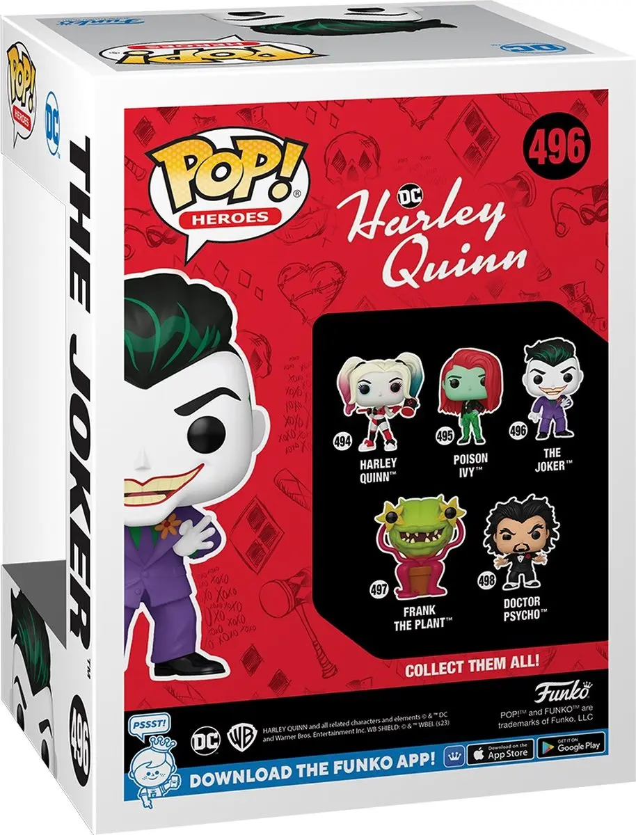 Funko Harley Quinn The Joker Pop! 75850 - Multicolor