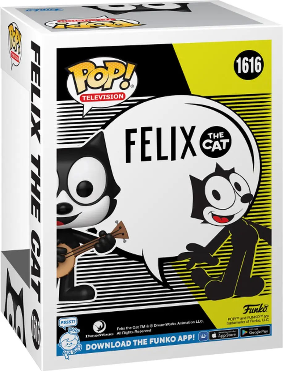 Funko Felix The Cat Pop! 1616 Vinylfiguur - Zwart/Wit