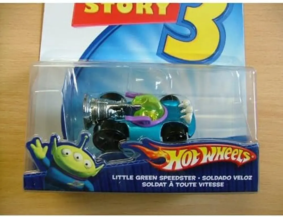 Disney Hot Wheels Little Green Speedster Toy Story 3 1:16 - P4834