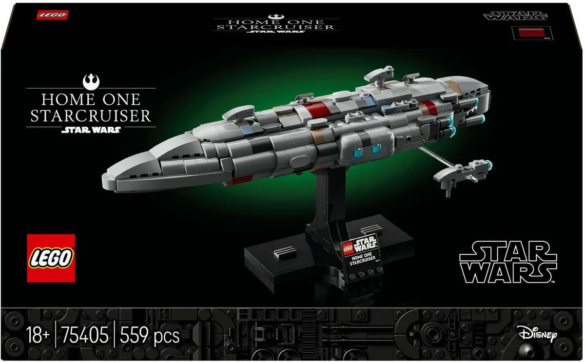 LEGO Star Wars Home One Starcruiser 75405 - 559 Stukken