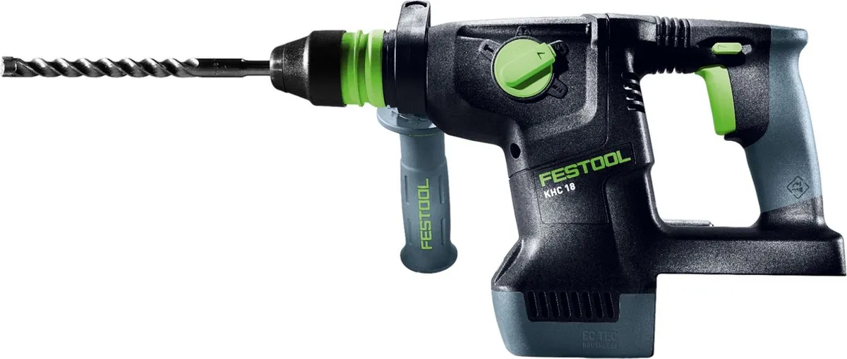 Festool KHC 18 EB-Basic Accu CombiHamer - 2x 4.0Ah + Lader