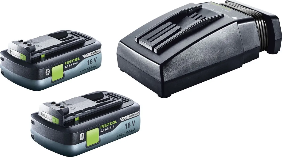 Festool KHC 18 EB-Basic Accu CombiHamer - 2x 4.0Ah + Lader