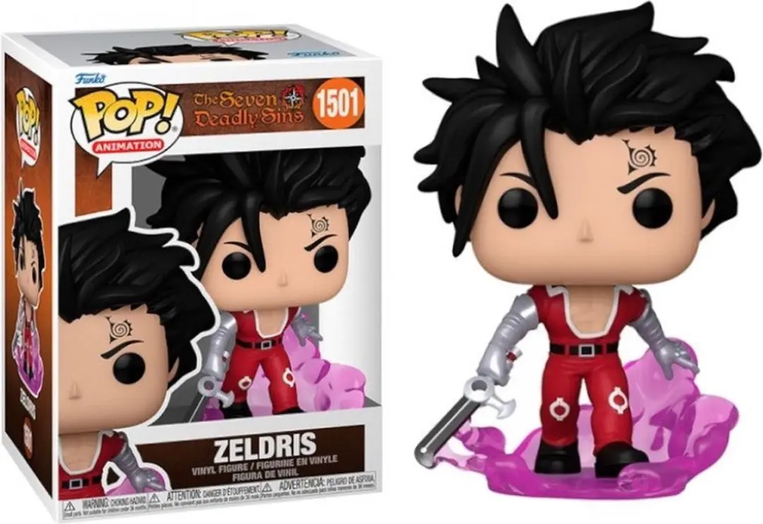 Funko Pop! The Seven Deadly Sins Zeldris - 1501 - Multicolor