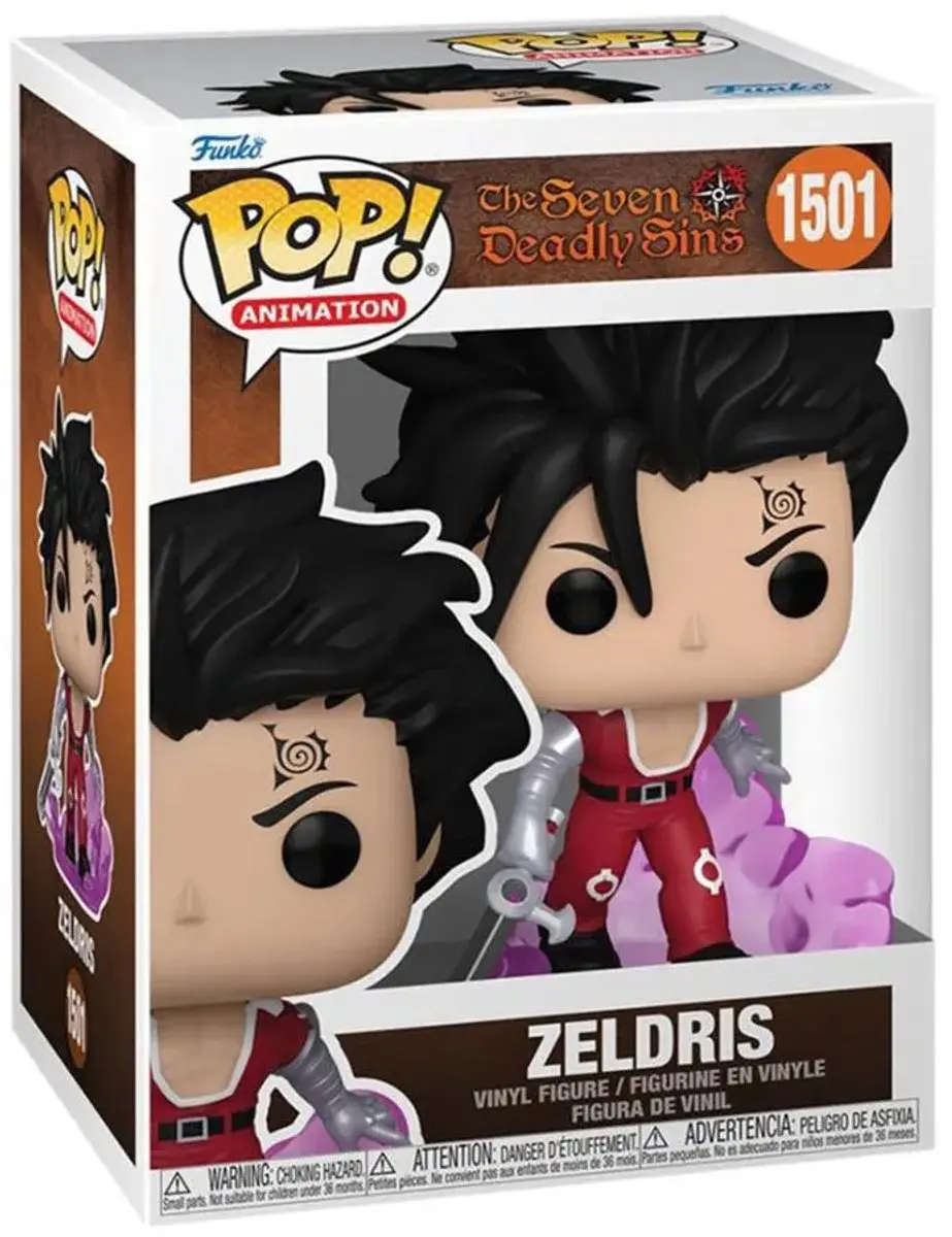 Funko Pop! The Seven Deadly Sins Zeldris - 1501 - Multicolor - afbeelding 6 van 6