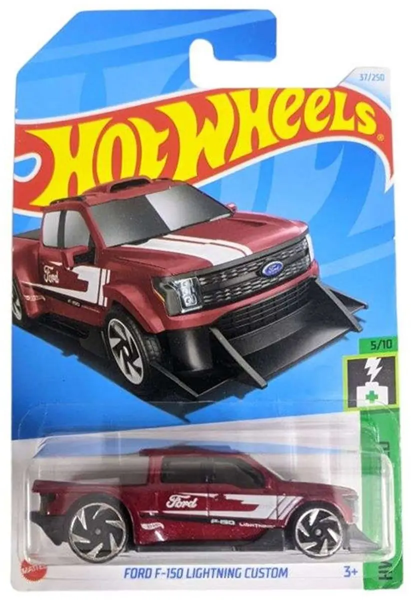 Hot Wheels Ford F-150 Red HW Green Speed 21A