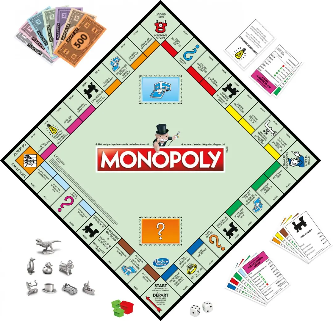 Monopoly Classic Bordspel - 2-8 Spelers