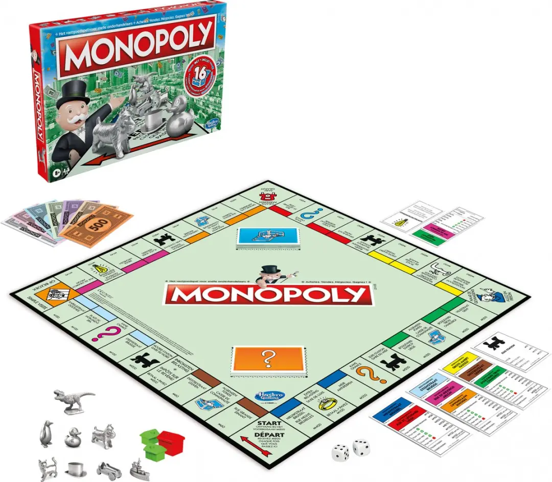 Monopoly Classic Bordspel - 2-8 Spelers
