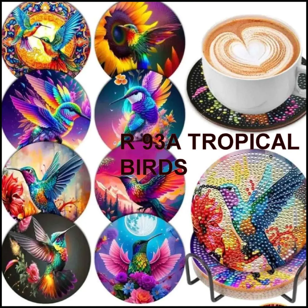 VDTOYS Diamond Painting Tropische Vogels