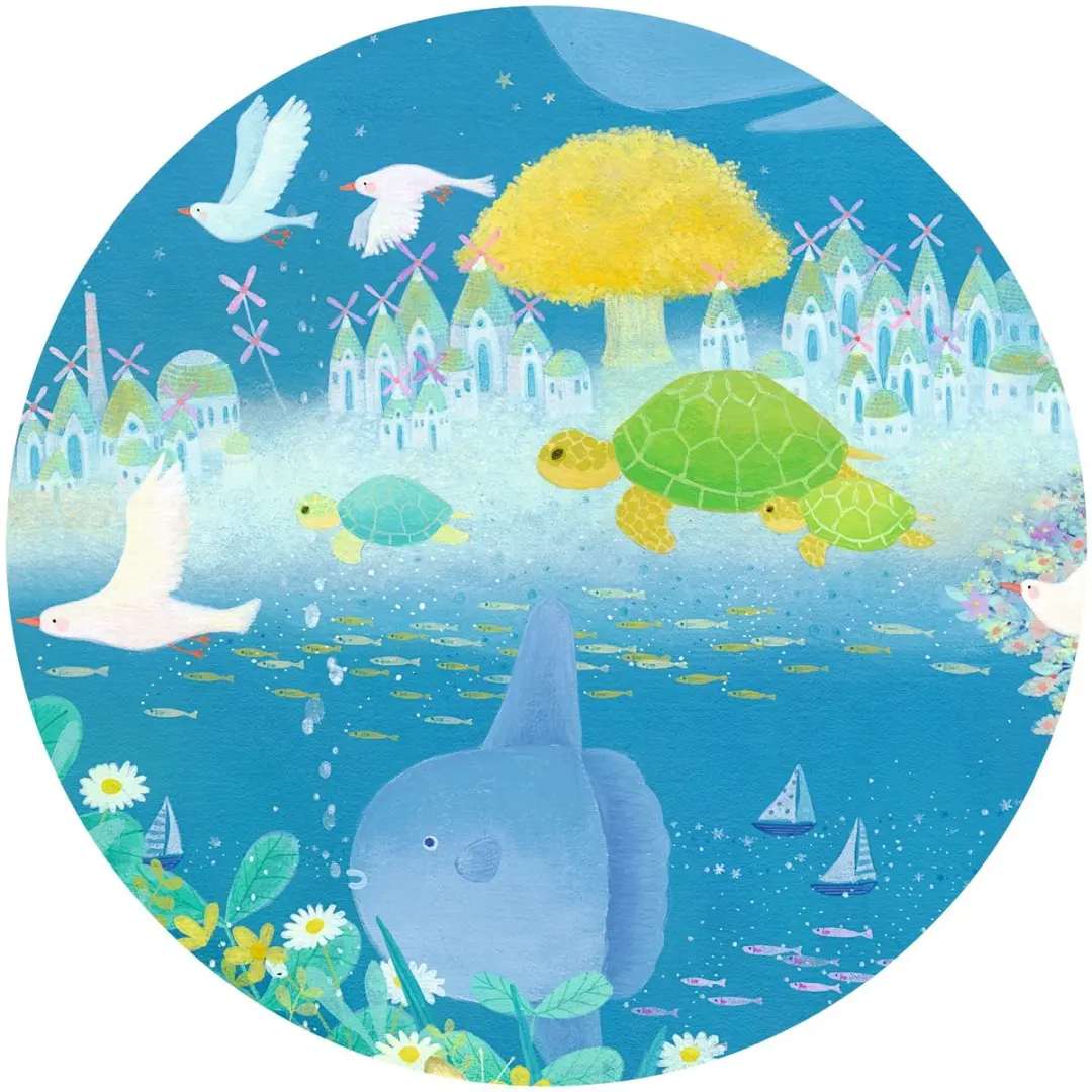 Djeco Dreamy Dreams Puzzel 350 Stuks - Panorama