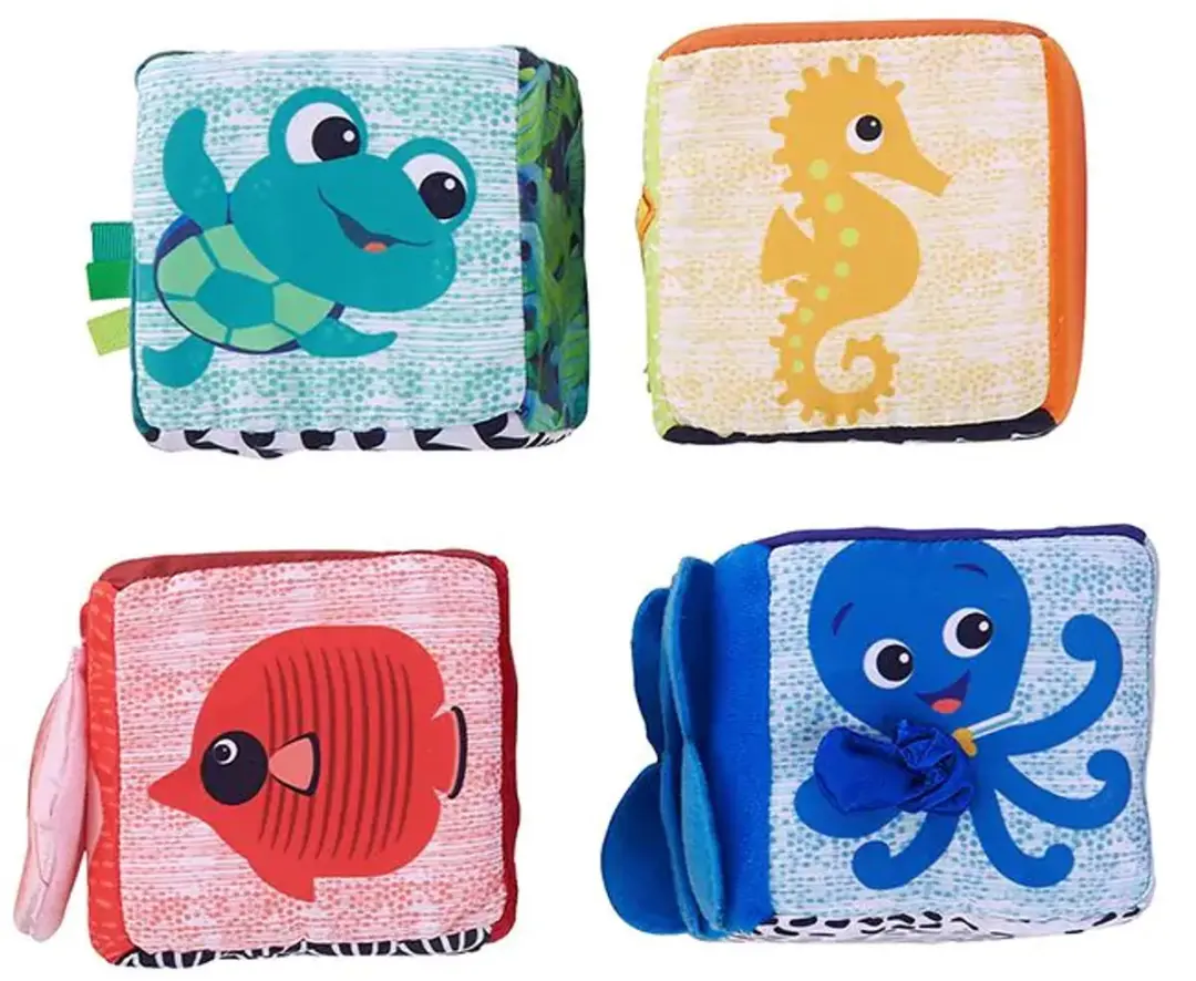Baby Einstein Zachte Blokken Explore & Discover - Multicolor