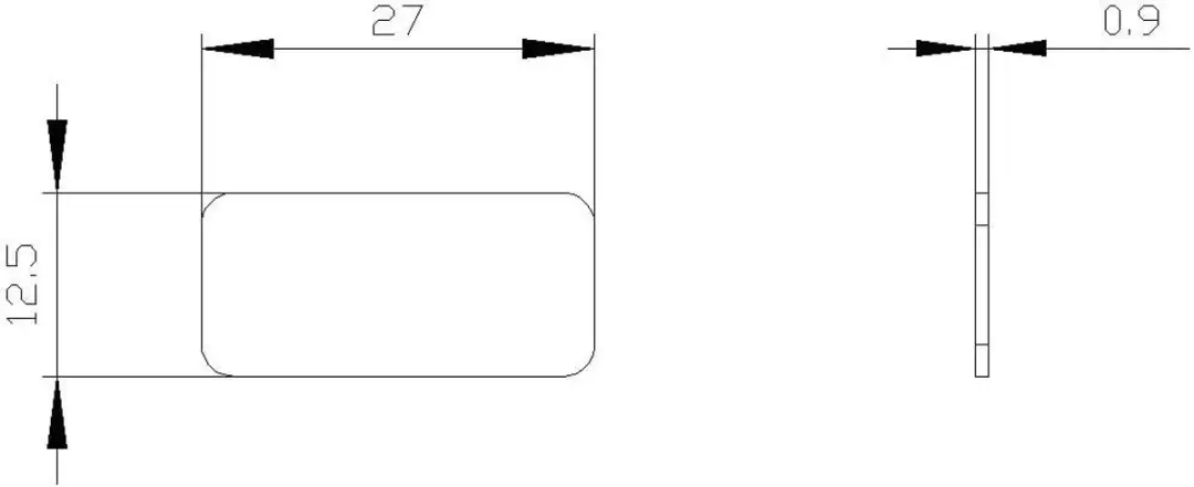 Siemens 3SU1900-0AC81-0AA0 Opschriftbord - 10 Stuks